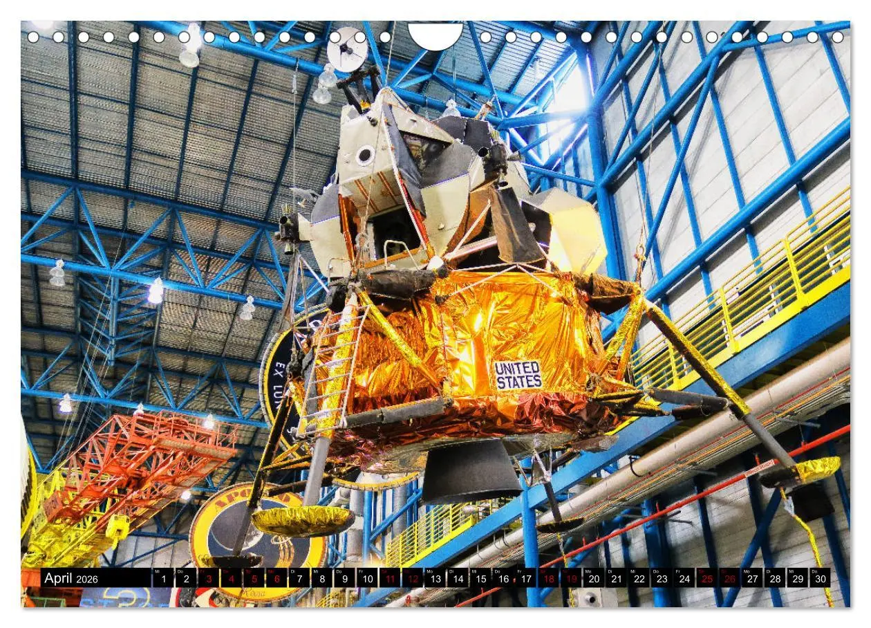 Bild: 9783457918562 | Kennedy Space Center (Wandkalender 2026 DIN A4 quer), CALVENDO...