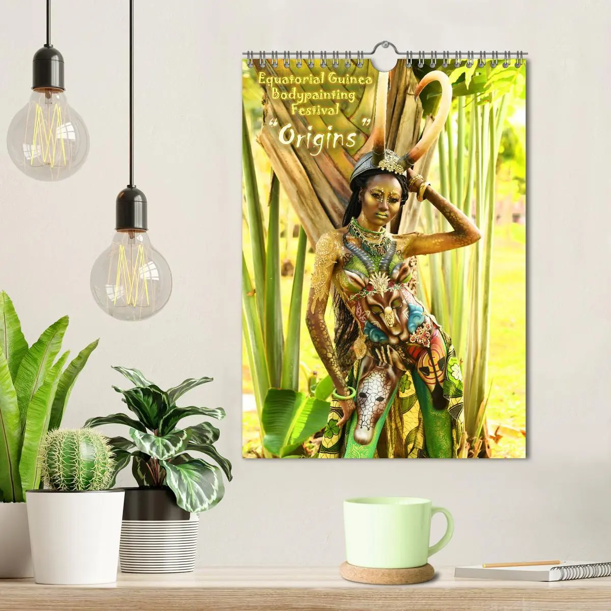 Bild: 9783516558562 | Equatorial Guinea Bodypainting Festival - Origins (Wall Calendar...