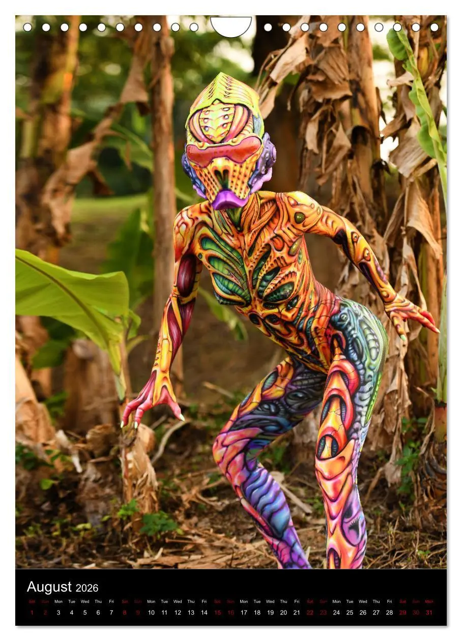 Bild: 9783516558562 | Equatorial Guinea Bodypainting Festival - Origins (Wall Calendar...