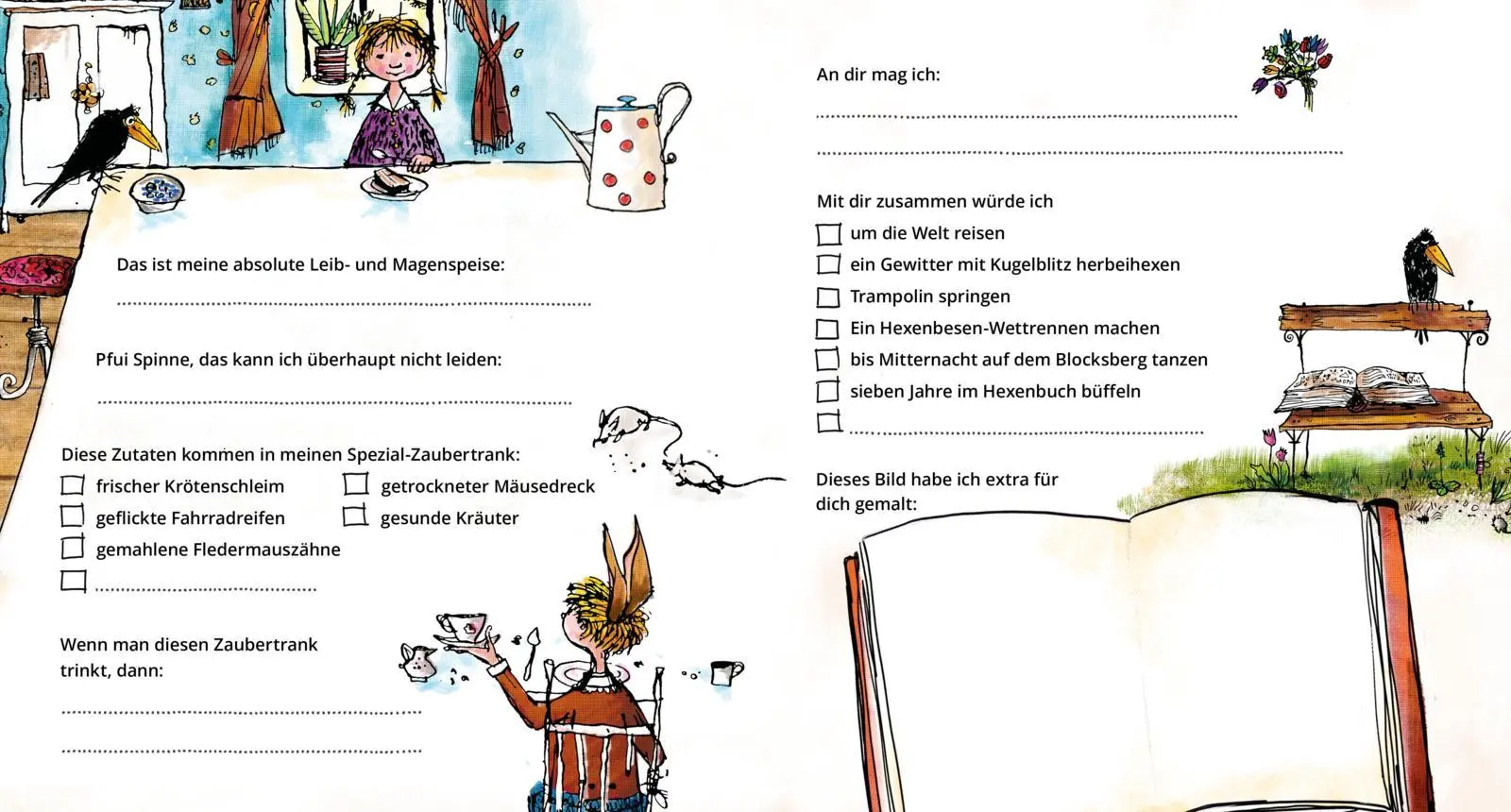 Bild: 9783522188562 | Die kleine Hexe: Mein magisches Freundealbum | Otfried Preußler | Buch