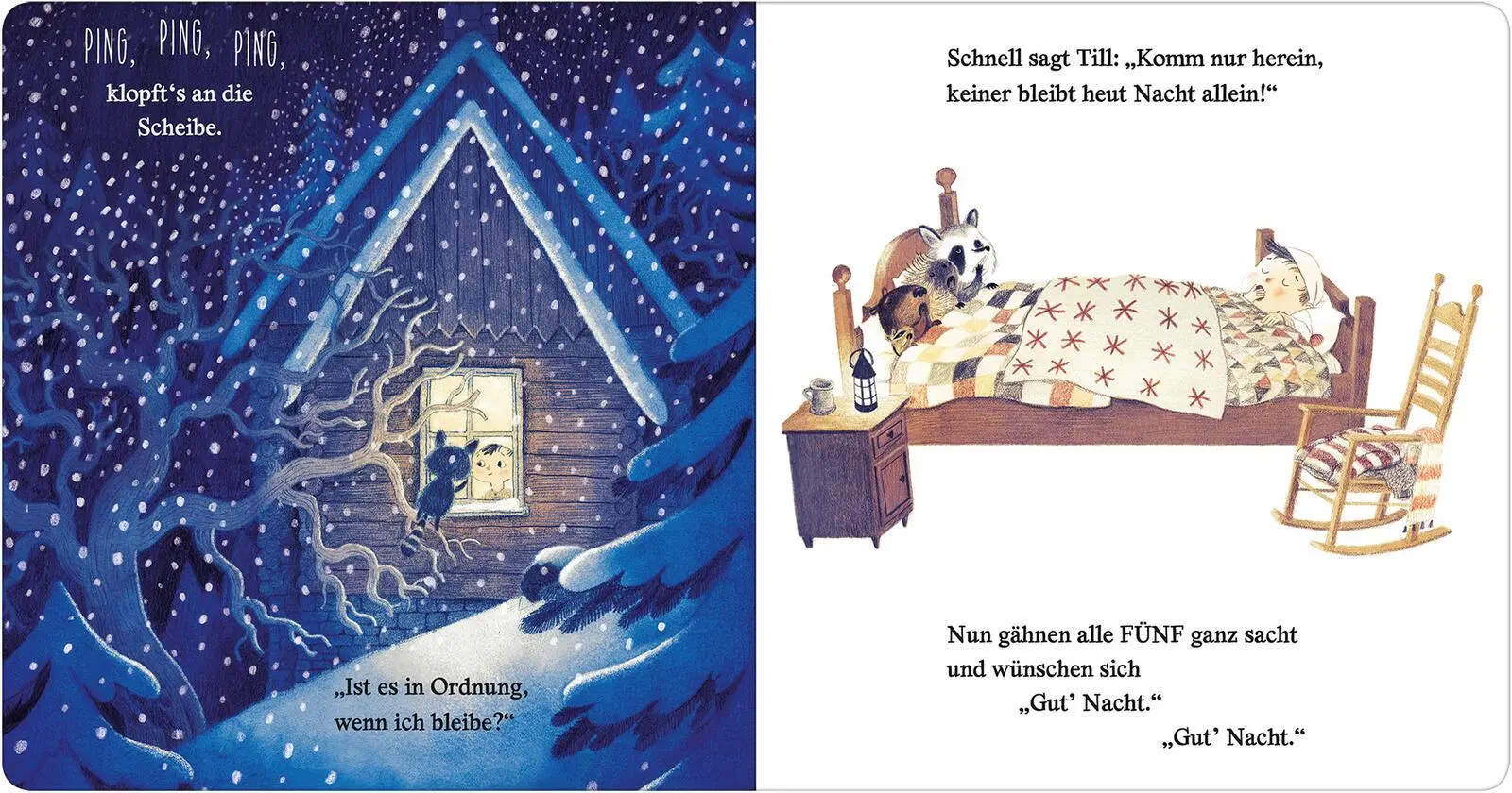 Bild: 9783845858562 | Klopf! Klopf! Komm herein, keiner bleibt heut Nacht allein! | Ashman