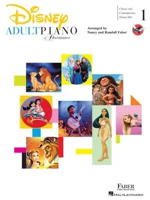Cover: 196288138662 | Adult Piano Adventures - Disney Book 1: Classic and Contemporary...
