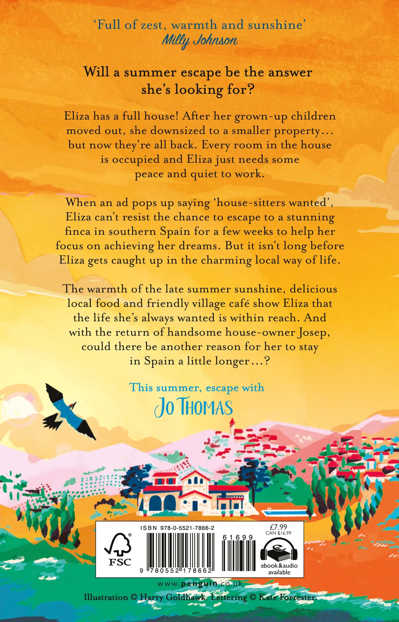 Rückseite: 9780552178662 | Retreat to the Spanish Sun | Jo Thomas | Taschenbuch | Englisch | 2022