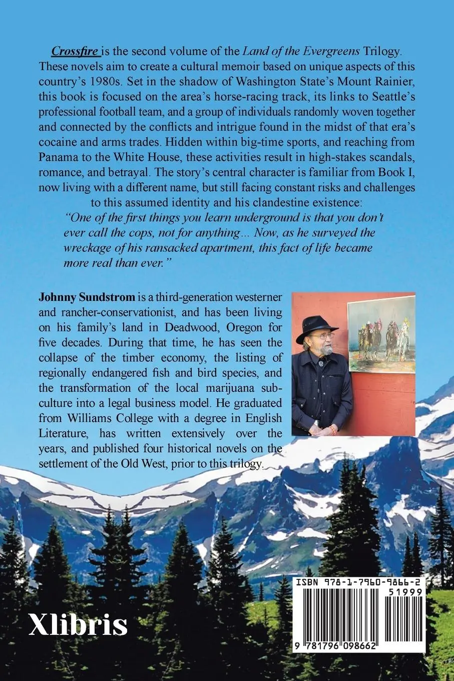 Rückseite: 9781796098662 | Crossfire | Land of the Evergreens -- Book Ii | Johnny Sundstrom