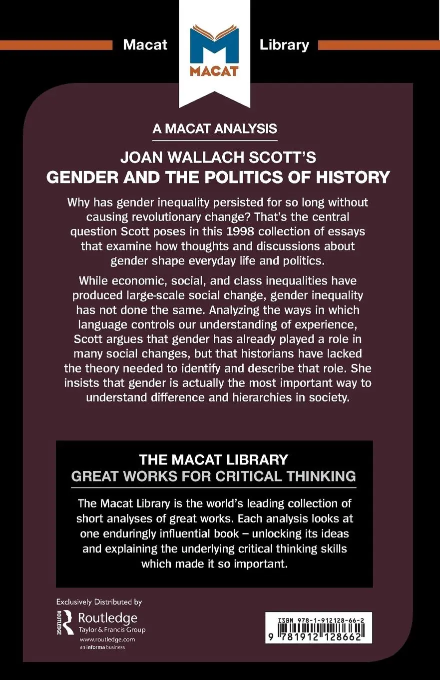 Rückseite: 9781912128662 | An Analysis of Joan Wallach Scott's Gender and the Politics of History