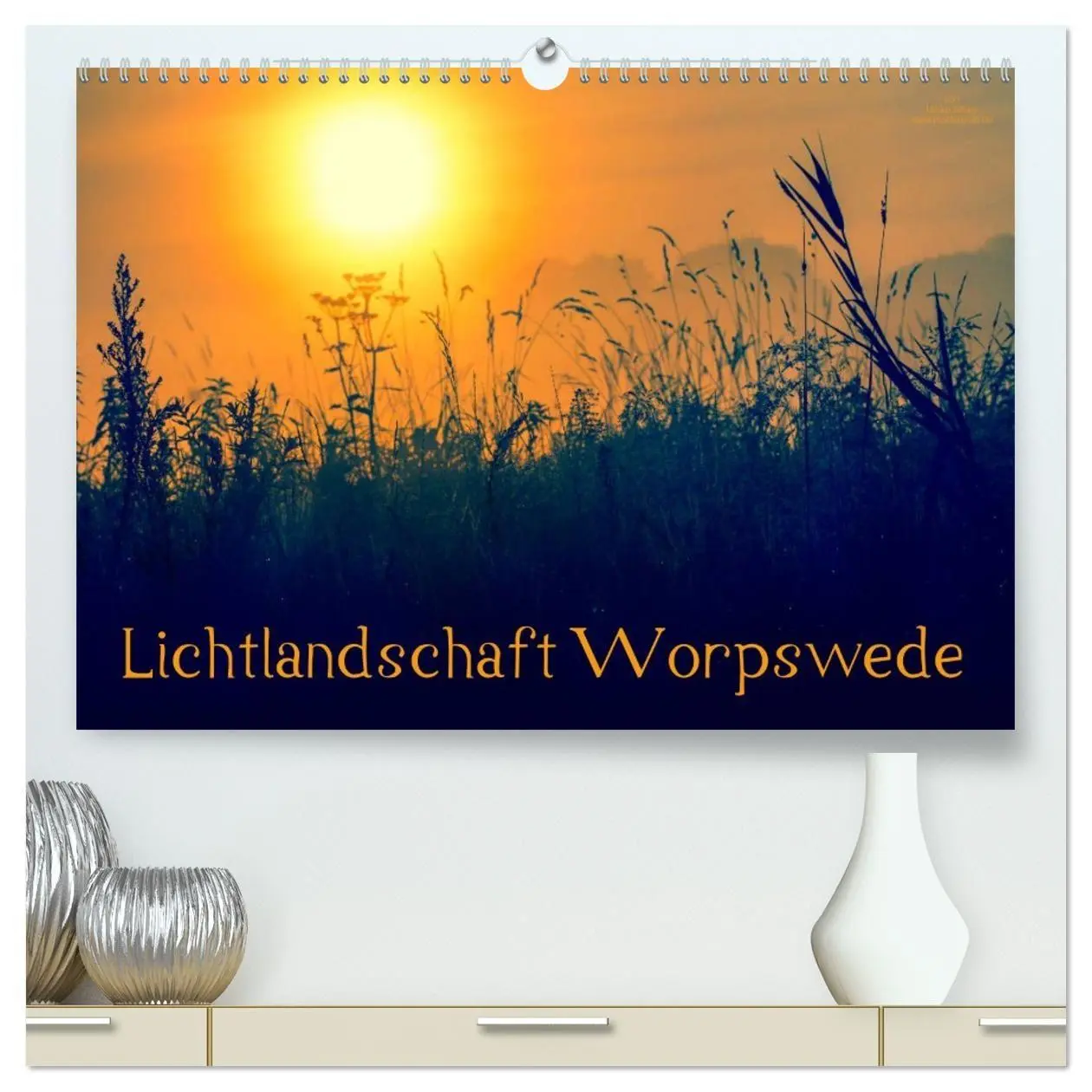 Cover: 9783457768662 | Lichtlandschaft Worpswede (hochwertiger Premium Wandkalender 2026...