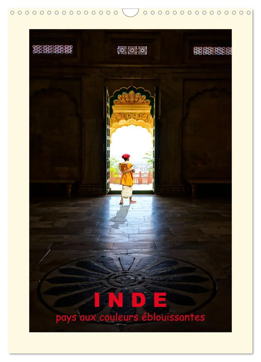 Cover: 9783516548662 | INDE pays aux couleurs éblouissantes (Calendrier mural 2026 DIN A3...