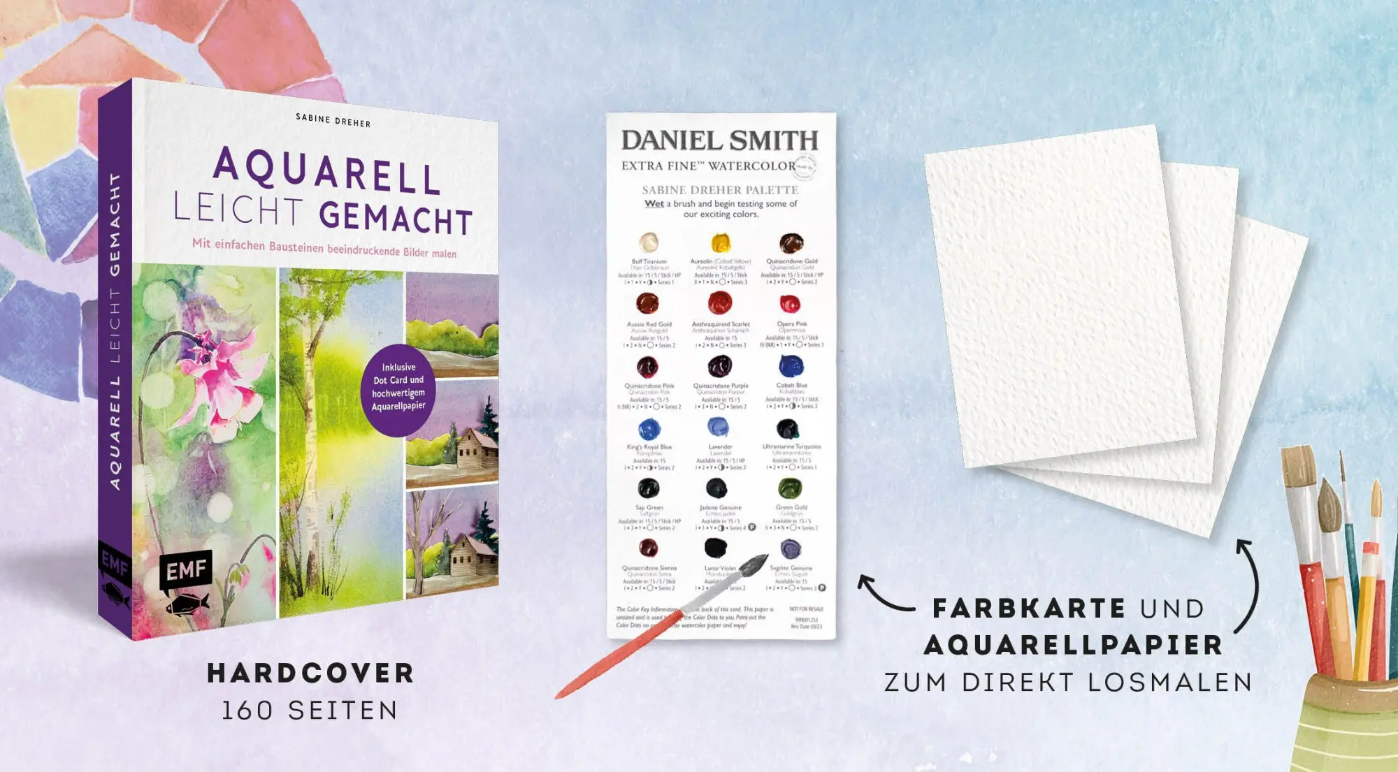 Bild: 9783745928662 | Aquarell leicht gemacht | Sabine Dreher | Buch | 160 S. | Deutsch