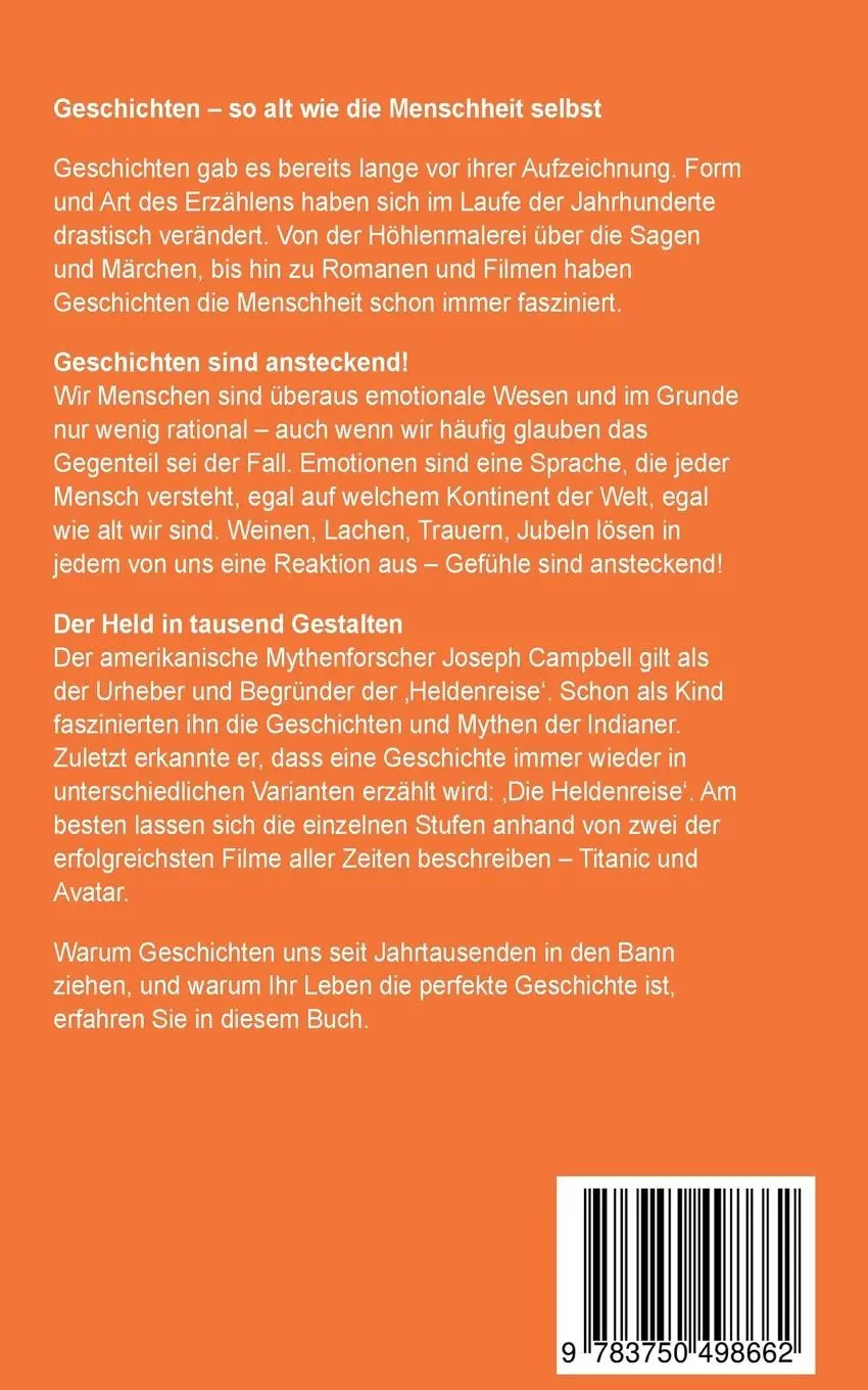 Rückseite: 9783750498662 | Die Heldenreise | Thomas Herold | Taschenbuch | 72 S. | Deutsch | 2020