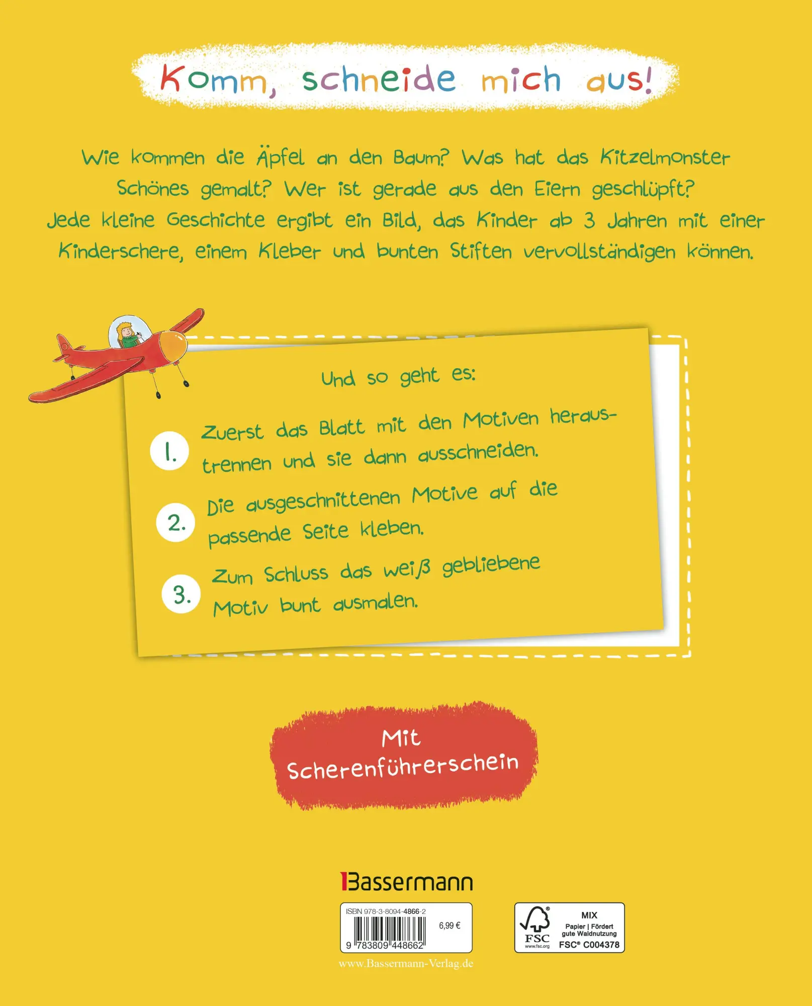 Bild: 9783809448662 | Schüttel den Apfelbaum - Das Ausschneidebuch. Schneiden, kleben,...
