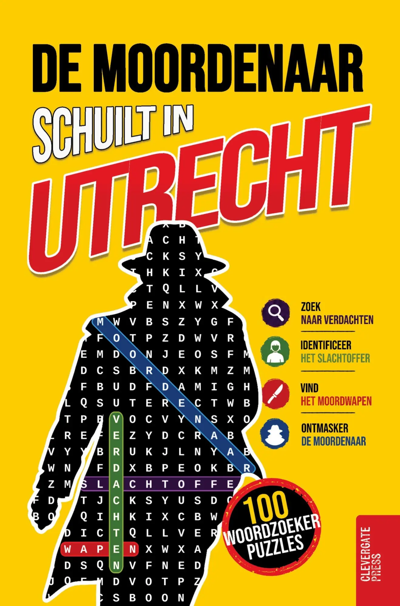 Cover: 9783912098662 | De moordenaar schuilt in Utrecht | Clevergate Press | Taschenbuch