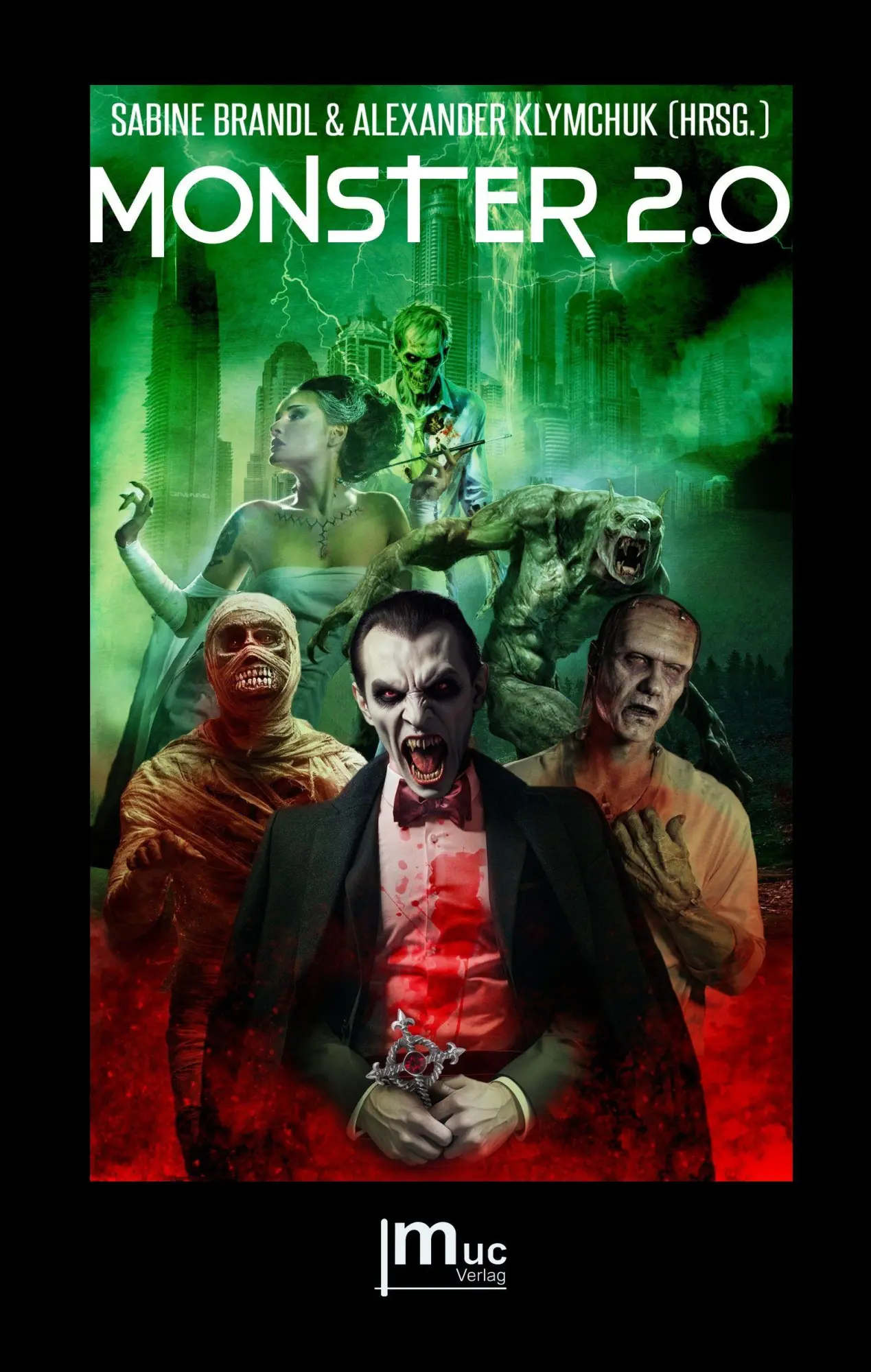 Cover: 9783982088662 | Monster 2.0 | Kurzgeschichten | Sabine Brandl (u. a.) | Taschenbuch