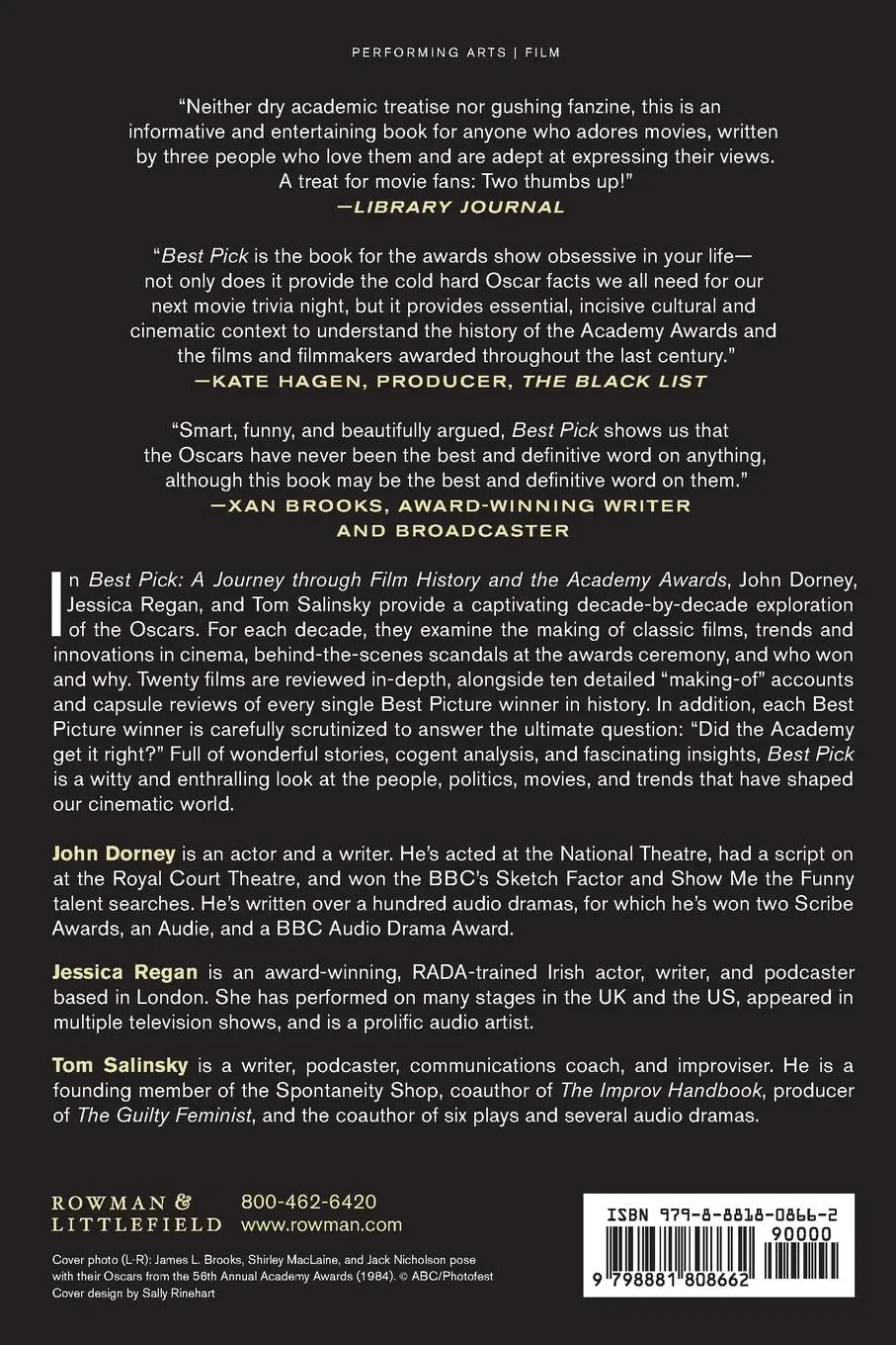Rückseite: 9798881808662 | Best Pick | A Journey through Film History and the Academy Awards