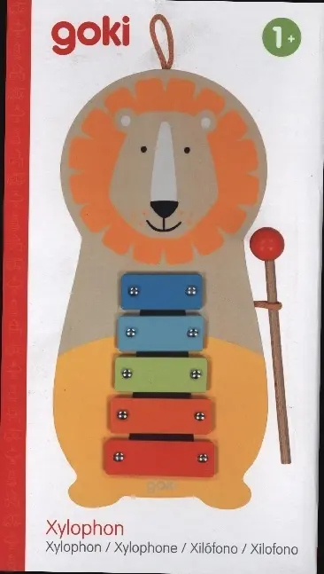 Cover: 4013594618762 | Xylophon Löwe | goki | Spiel | In Faltschachtel | 61876 | Deutsch