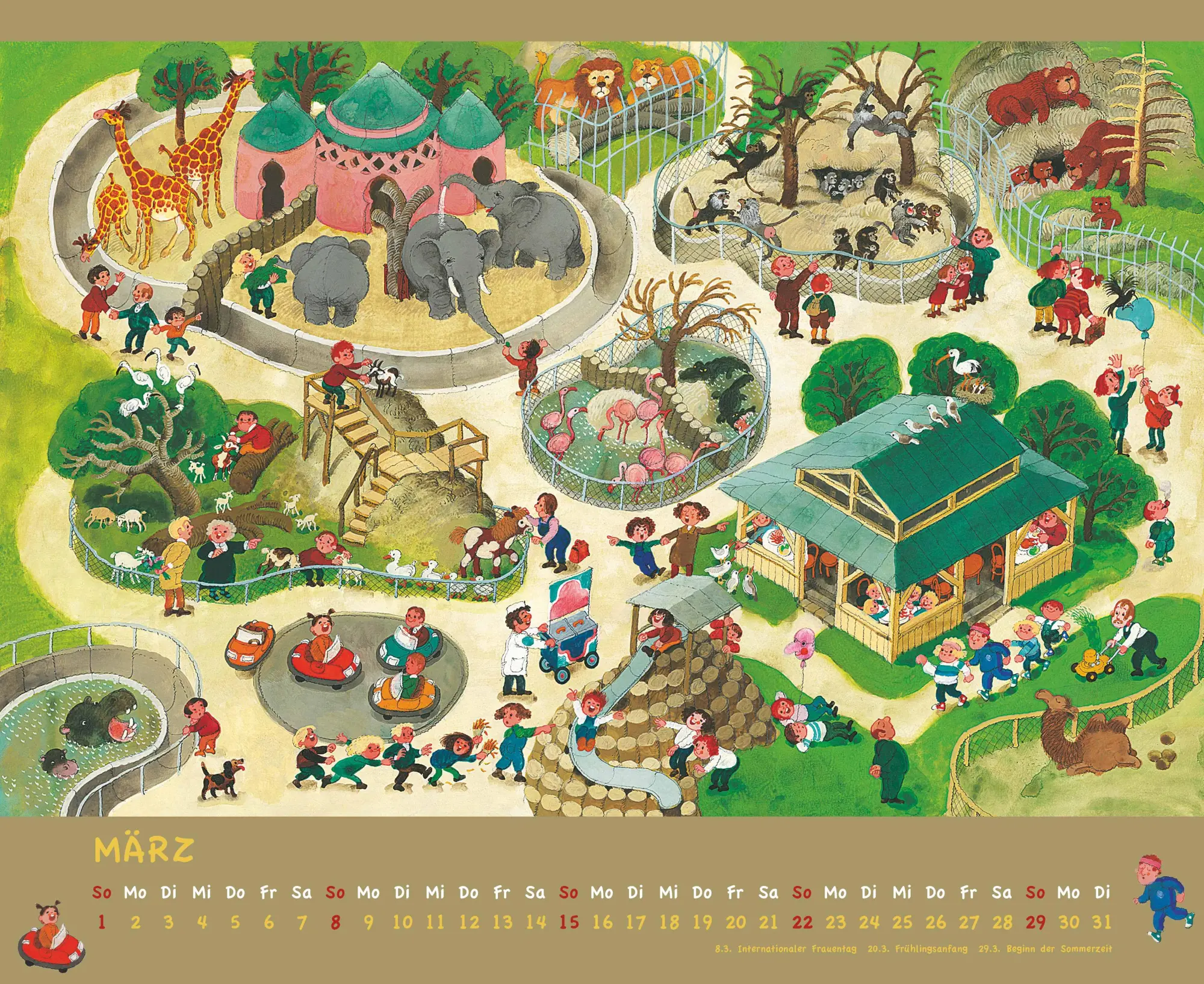 Bild: 4069095008762 | Ali Mitgutsch 2026 - Wimmelbilder - DUMONT Kinder-Kalender -...