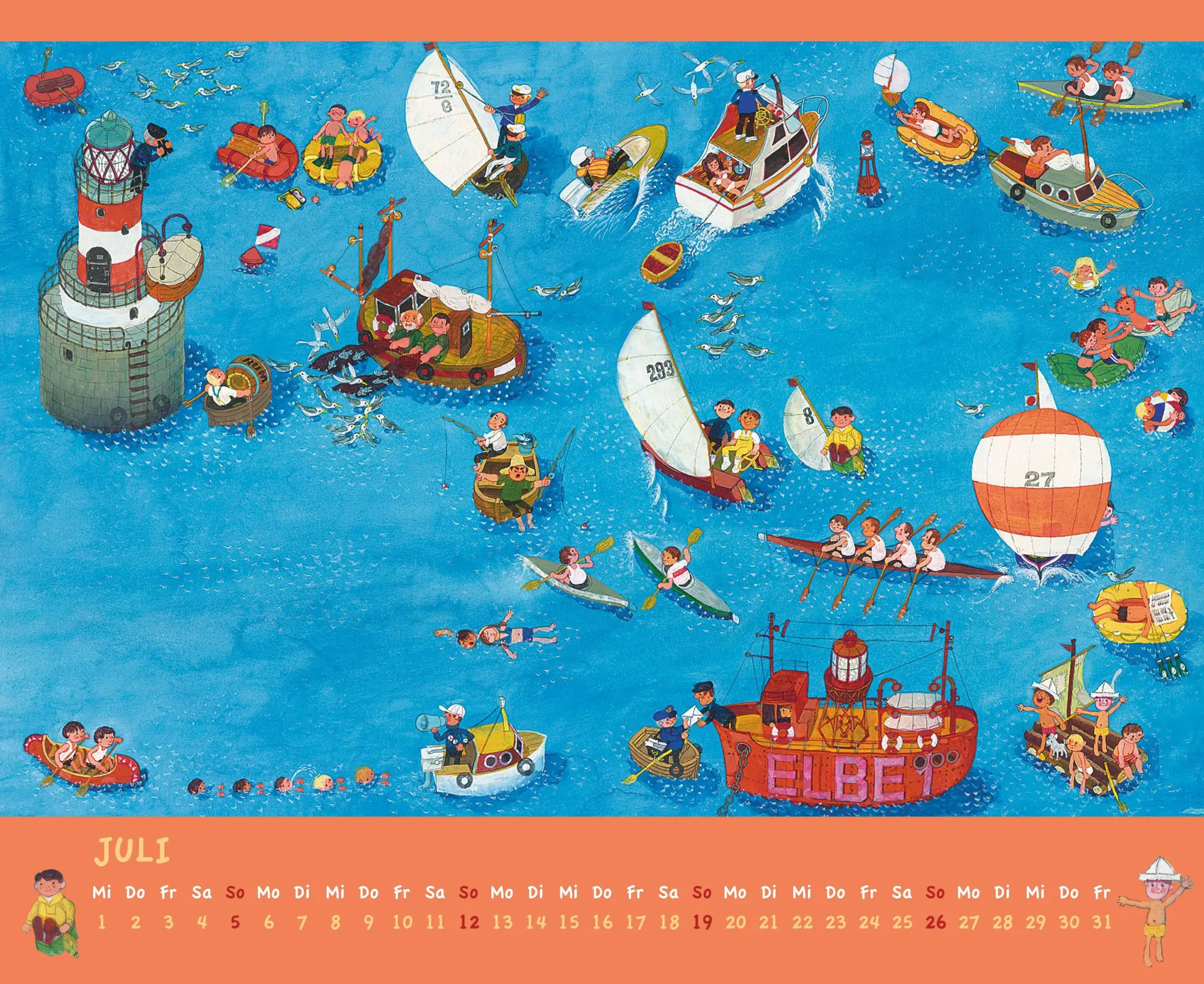 Bild: 4069095008762 | Ali Mitgutsch 2026 - Wimmelbilder - DUMONT Kinder-Kalender -...
