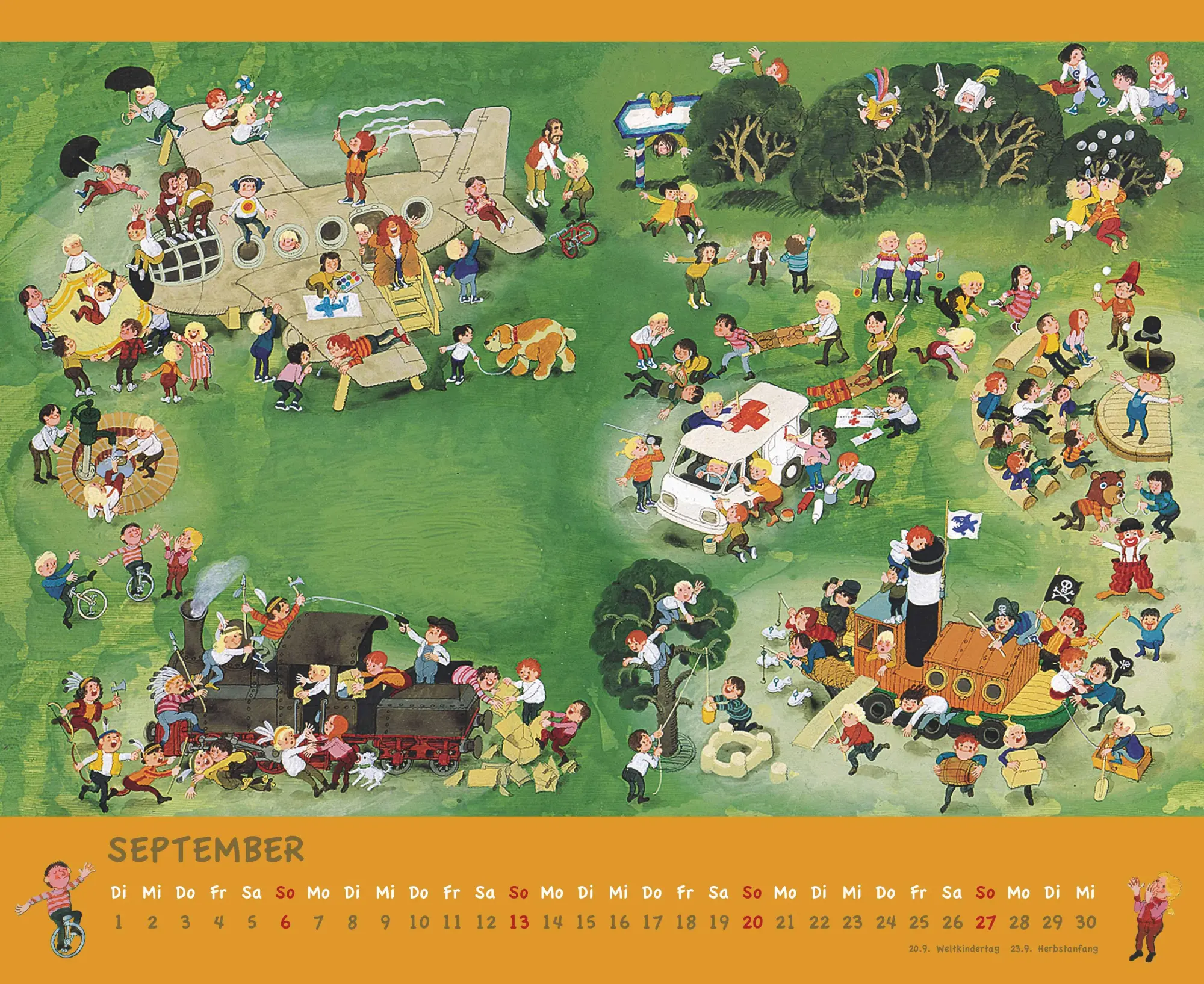 Bild: 4069095008762 | Ali Mitgutsch 2026 - Wimmelbilder - DUMONT Kinder-Kalender -...