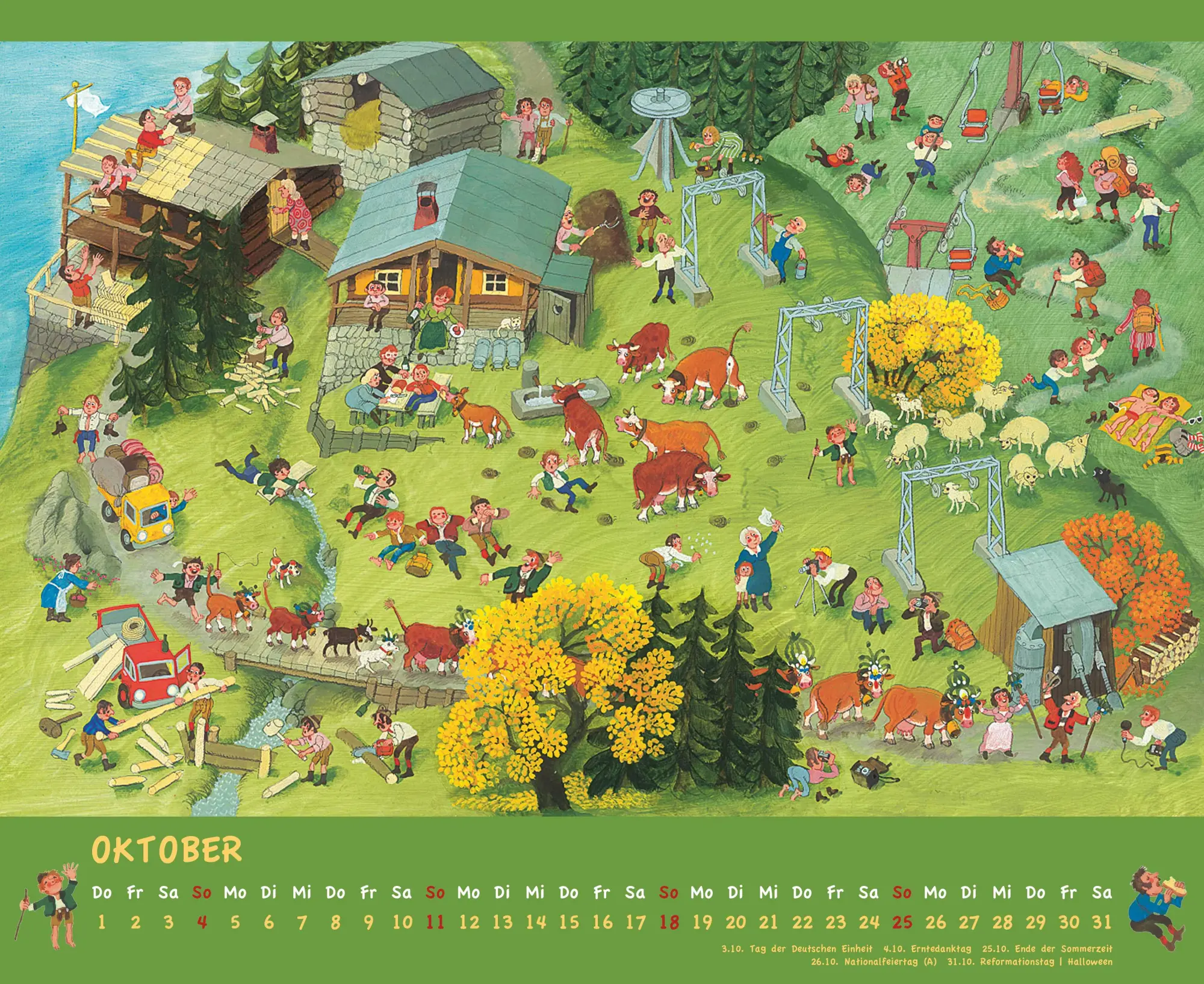 Bild: 4069095008762 | Ali Mitgutsch 2026 - Wimmelbilder - DUMONT Kinder-Kalender -...