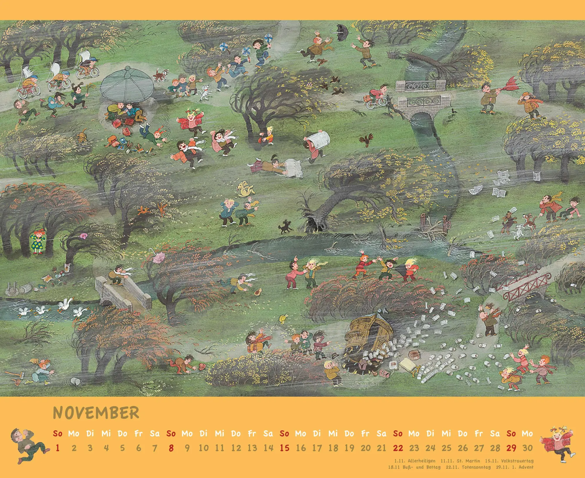 Bild: 4069095008762 | Ali Mitgutsch 2026 - Wimmelbilder - DUMONT Kinder-Kalender -...