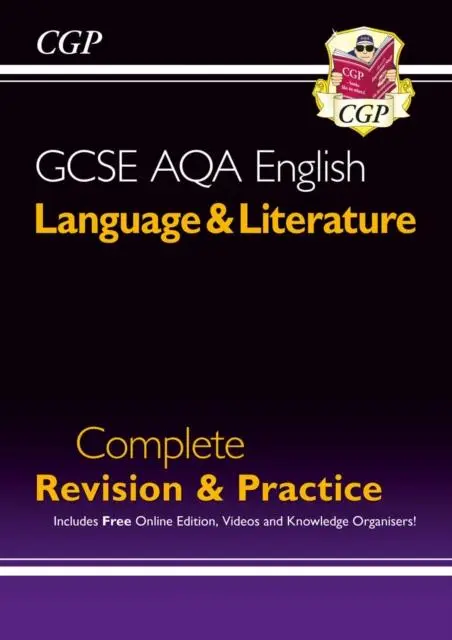 Cover: 9781789088762 | GCSE English Language &amp; Literature AQA Complete Revision &amp; Practice...