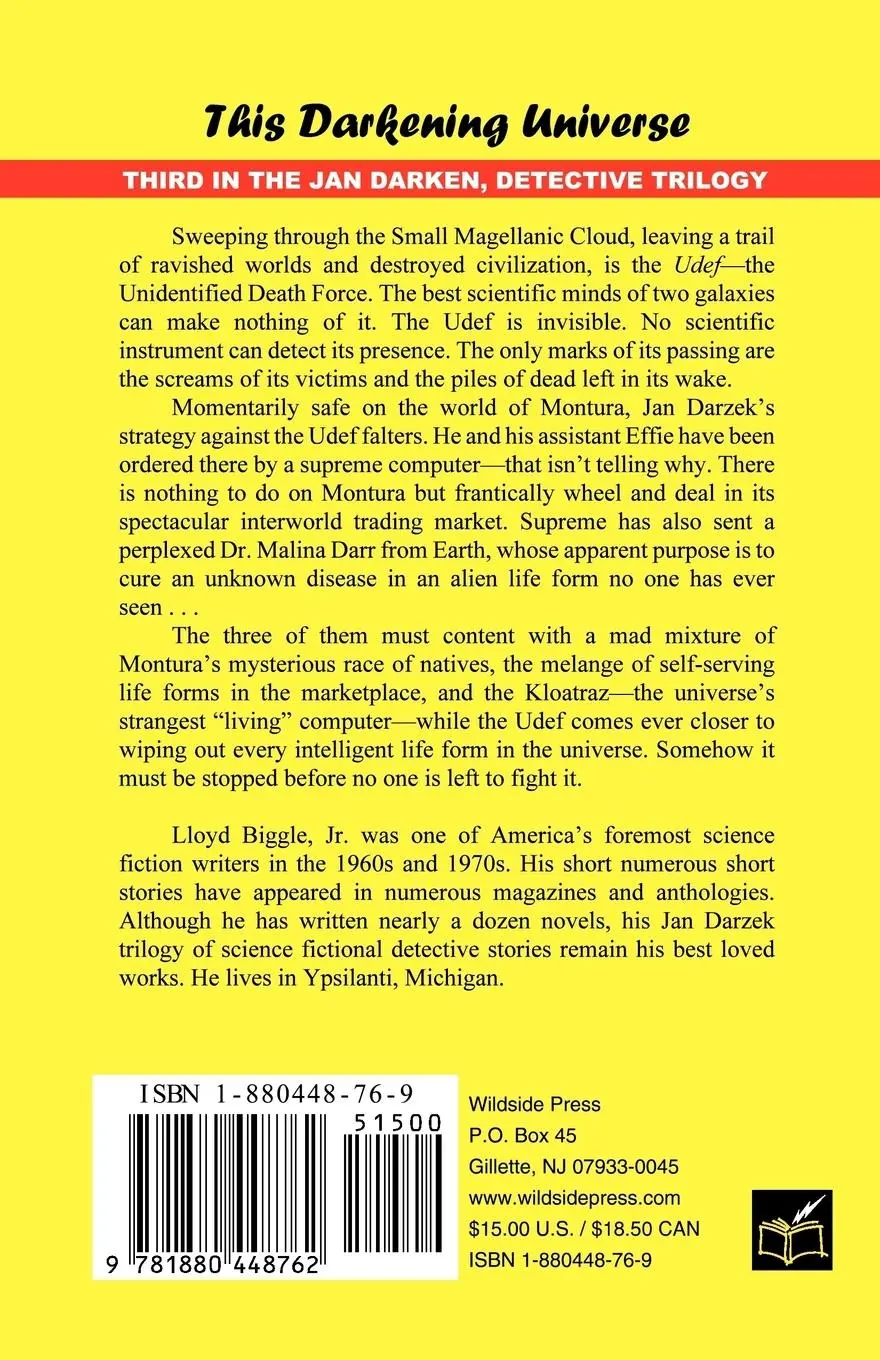 Rückseite: 9781880448762 | This Darkening Universe | Lloyd Jr. Biggle | Taschenbuch | Englisch