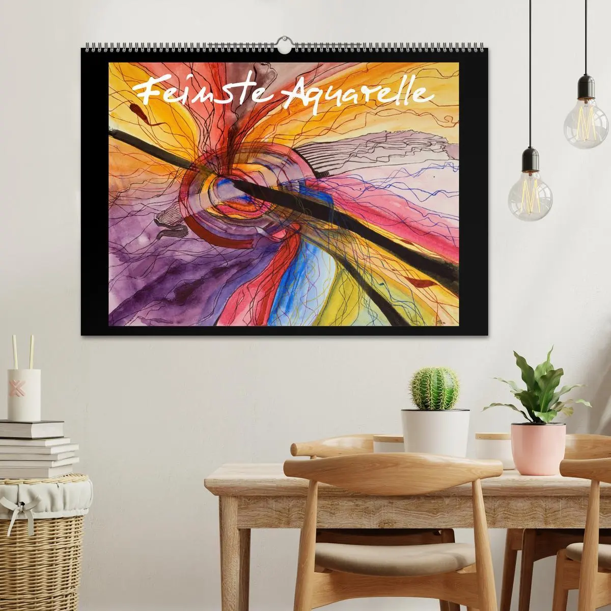 Bild: 9783516088762 | Feinste Aquarelle (Wandkalender 2026 DIN A2 quer), CALVENDO...