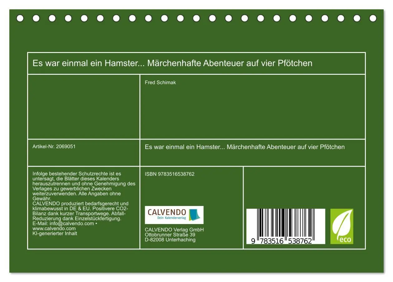 Bild: 9783516538762 | Es war einmal ein Hamster... Märchenhafte Abenteuer auf vier...