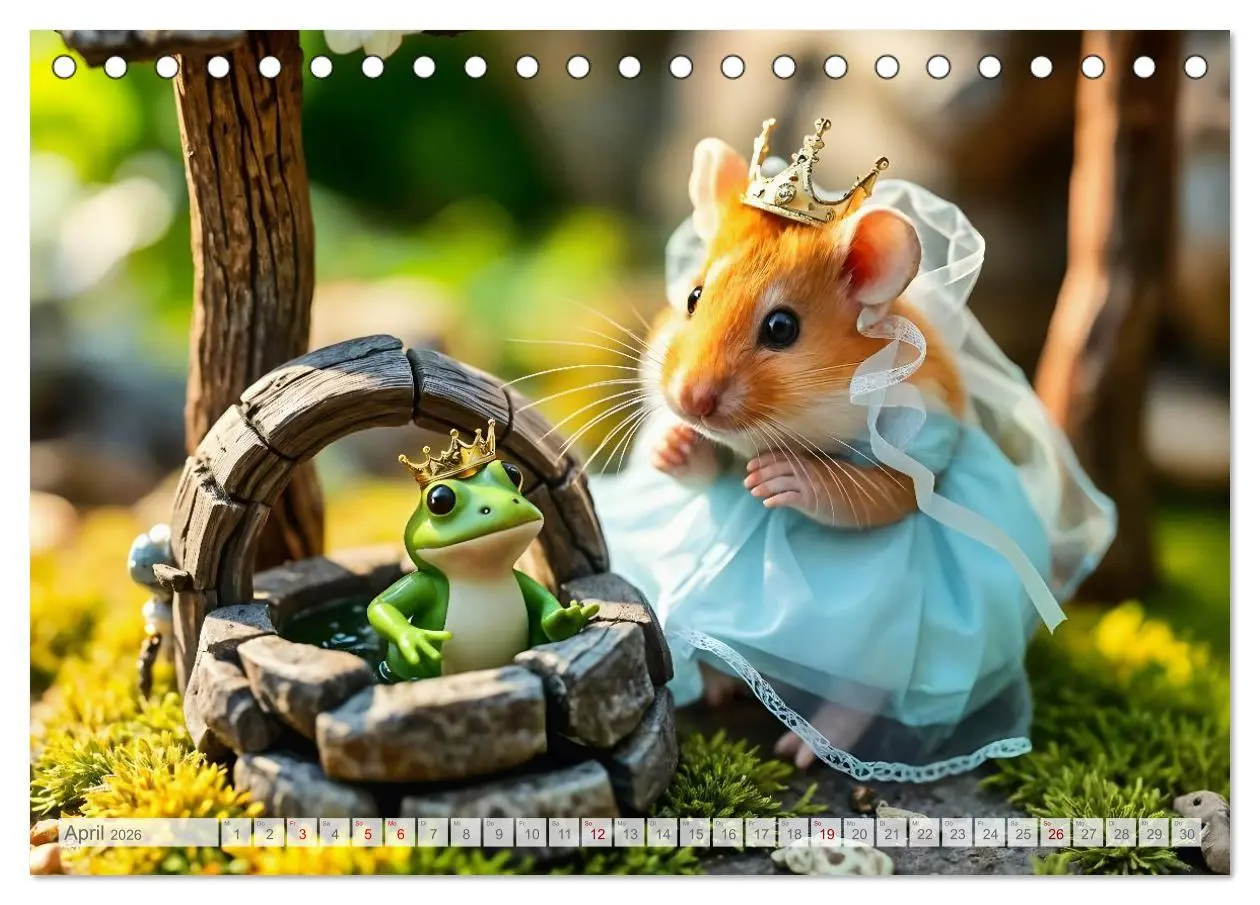 Bild: 9783516538762 | Es war einmal ein Hamster... Märchenhafte Abenteuer auf vier...