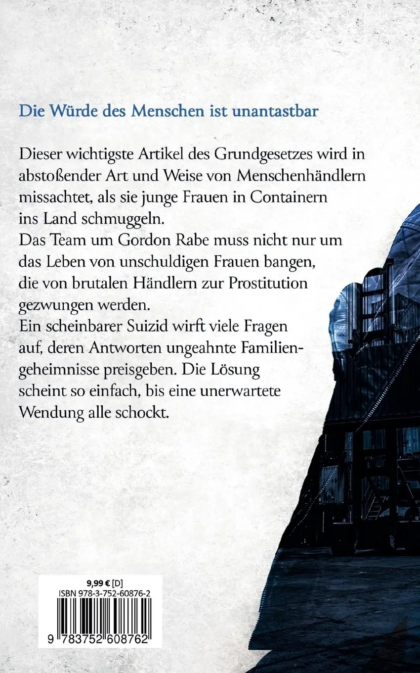 Rückseite: 9783752608762 | Der Tod kennt dein Geheimnis | Gordon Rabes vierter Fall | Scherf