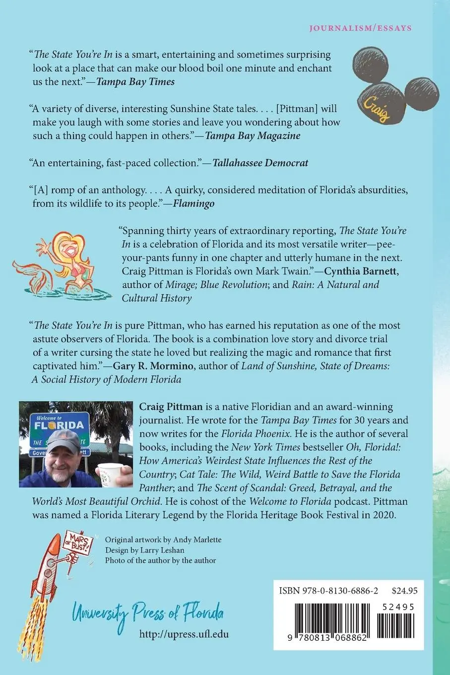 Rückseite: 9780813068862 | The State You're In | Florida Men, Florida Women, and Other Wildlife