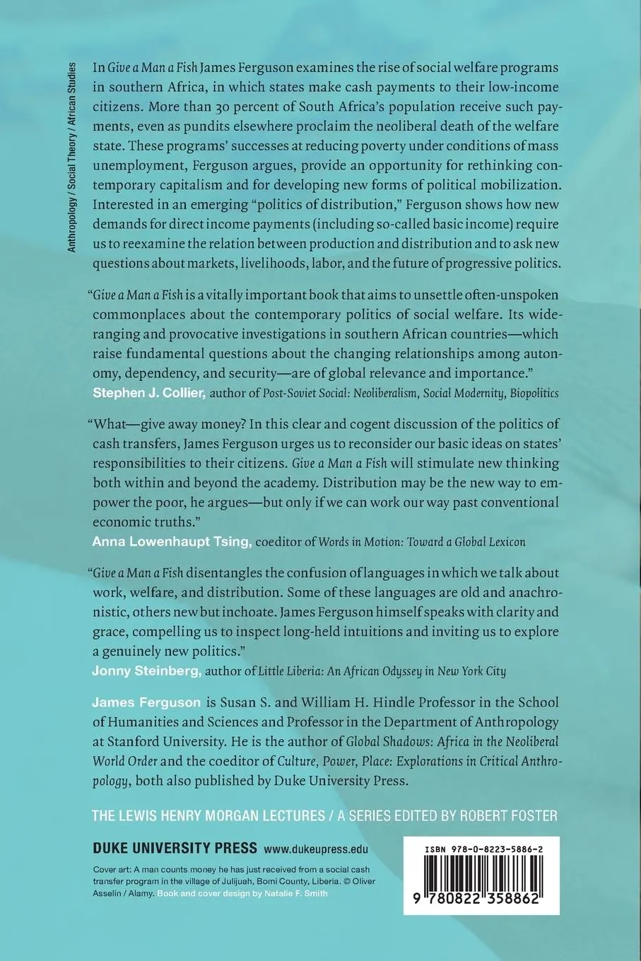 Rückseite: 9780822358862 | Give a Man a Fish | Reflections on the New Politics of Distribution