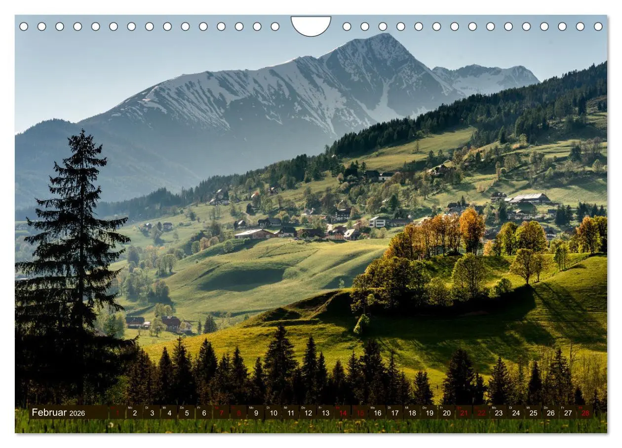 Bild: 9783457368862 | Die Steirische Krakau (Wandkalender 2026 DIN A4 quer), CALVENDO...