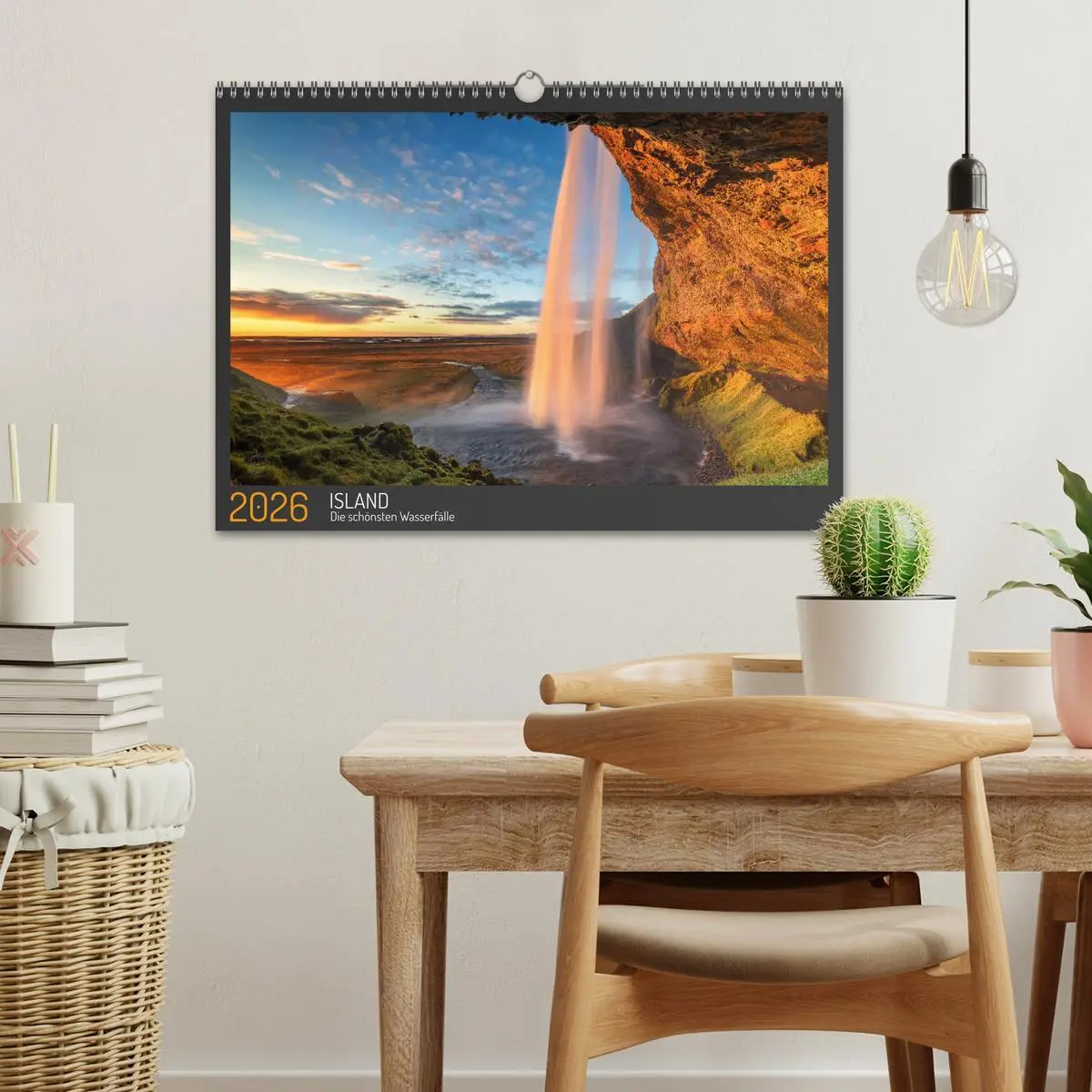 Bild: 9783457678862 | Island - Die schönsten Wasserfälle (Wandkalender 2026 DIN A3 quer),...