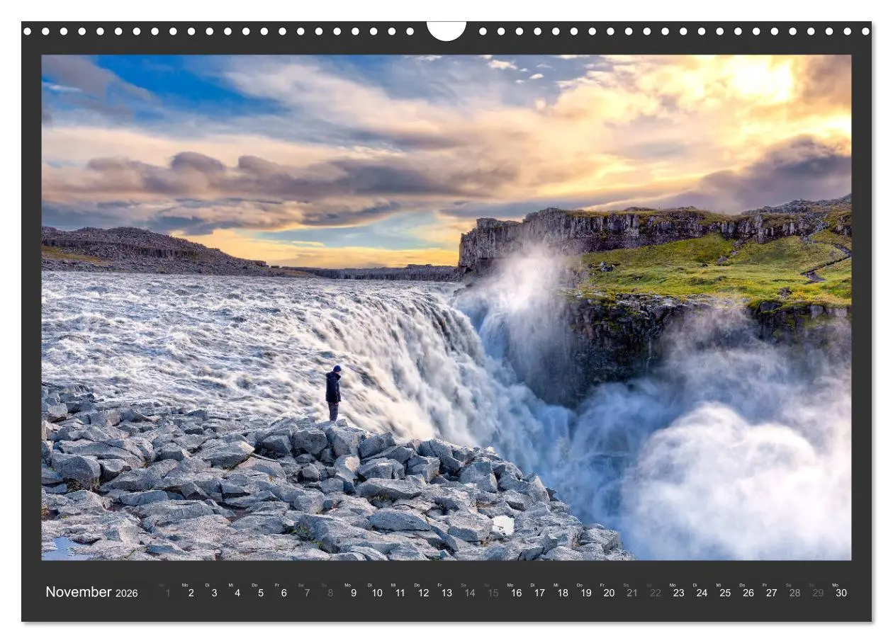 Bild: 9783457678862 | Island - Die schönsten Wasserfälle (Wandkalender 2026 DIN A3 quer),...