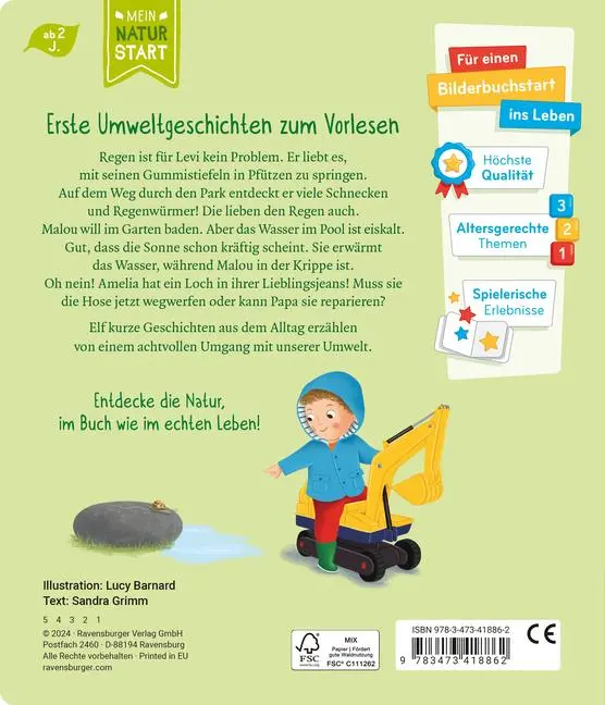 Bild: 9783473418862 | Ich mag Blumen, Bienen und Bäume | Sandra Grimm | Buch | Naturstart