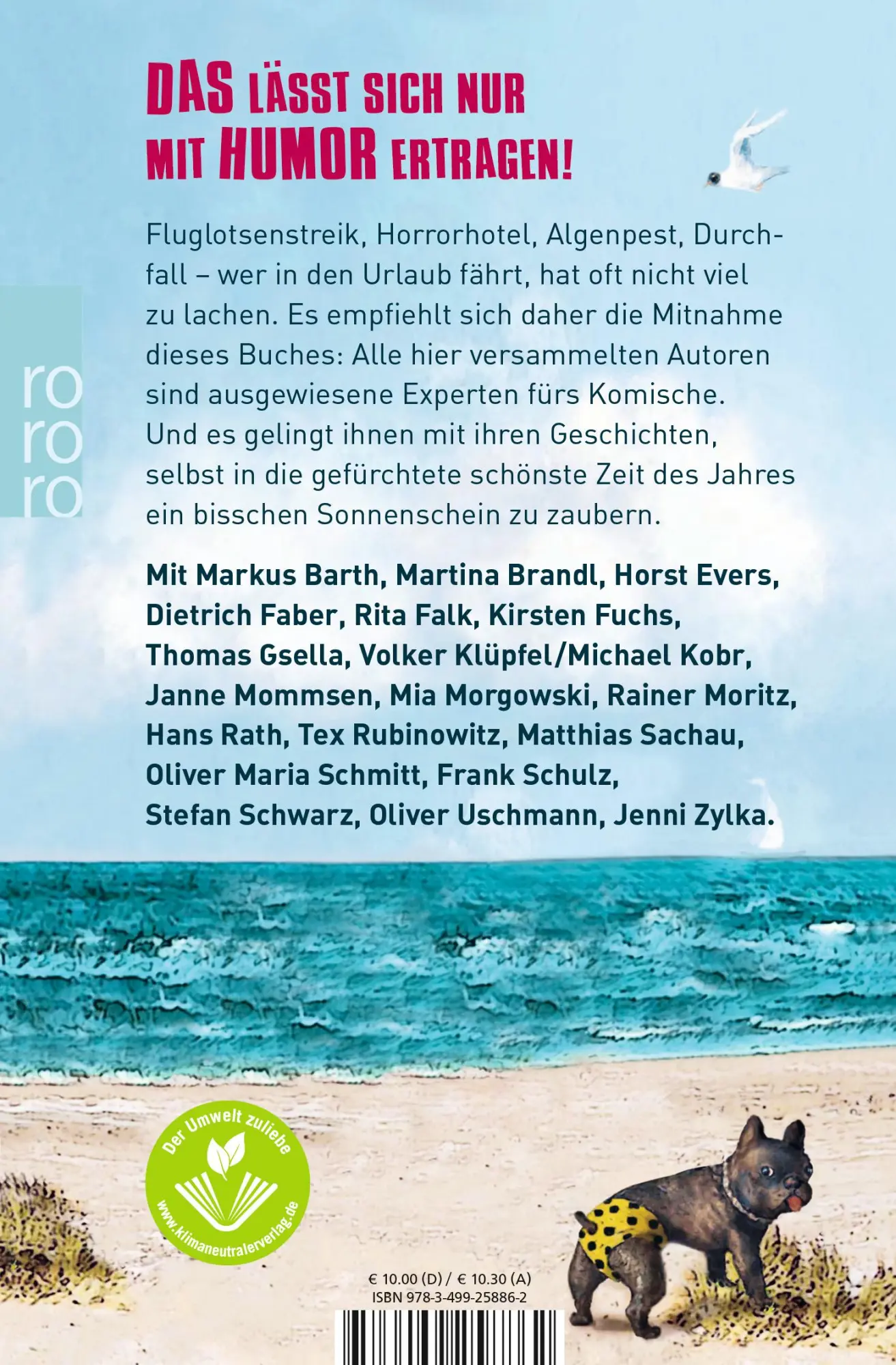 Rückseite: 9783499258862 | Urlaub mit Punkt Punkt Punkt | Horst Evers (u. a.) | Taschenbuch