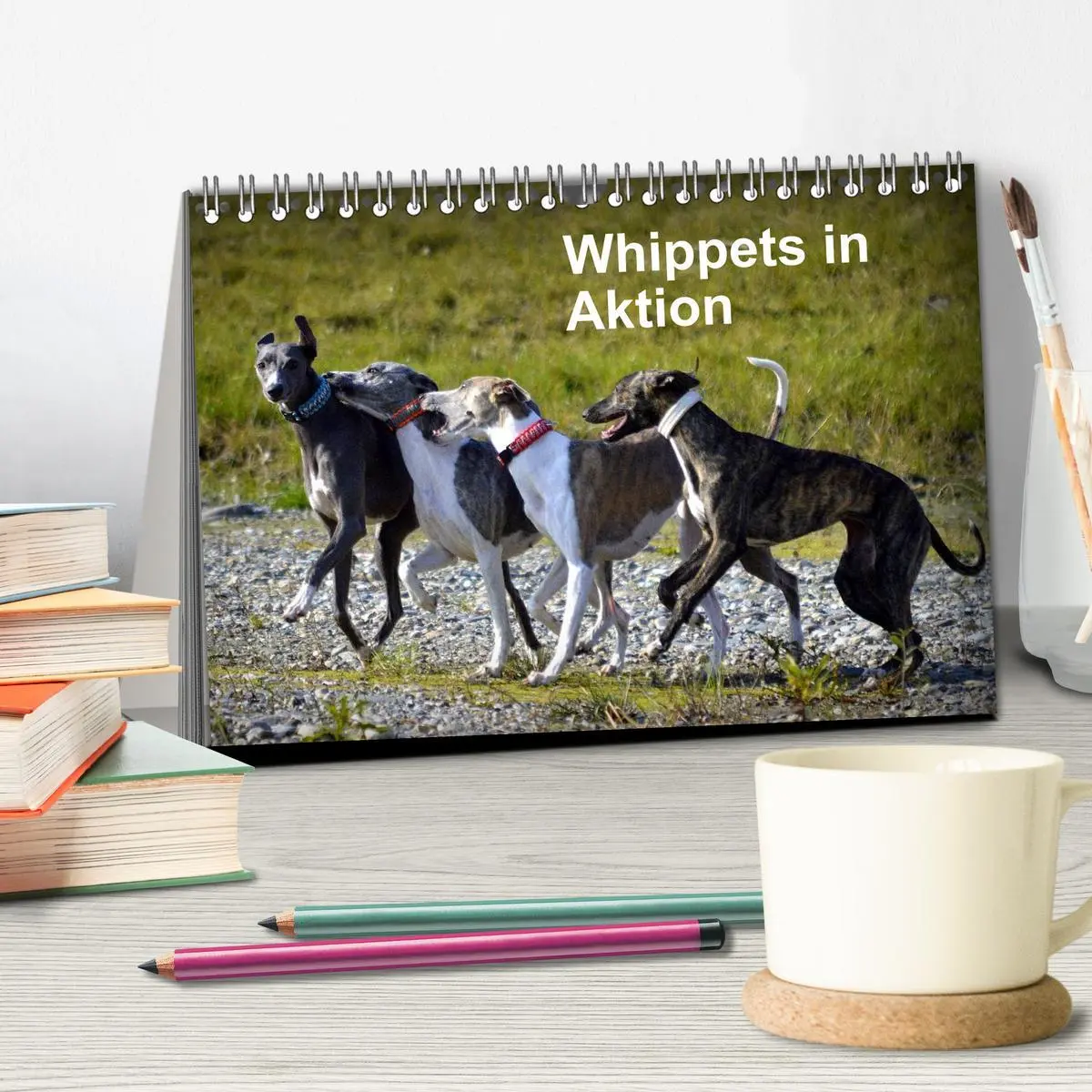 Bild: 9783516078862 | Whippets in Aktion (Tischkalender 2026 DIN A5 quer), CALVENDO...