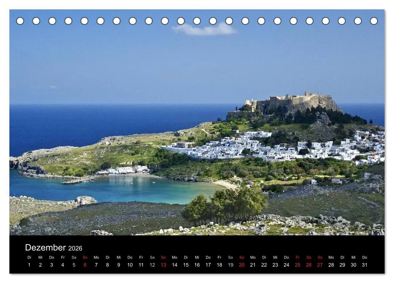 Bild: 9783516148862 | Traumstrände (Tischkalender 2026 DIN A5 quer), CALVENDO Monatskalender
