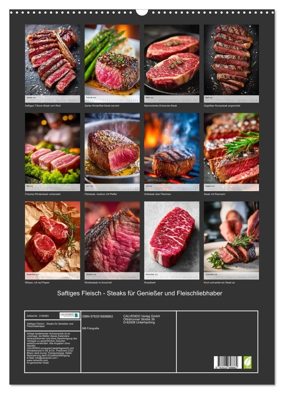 Bild: 9783516698862 | Saftiges Fleisch - Steaks für Genießer und Fleischliebhaber...