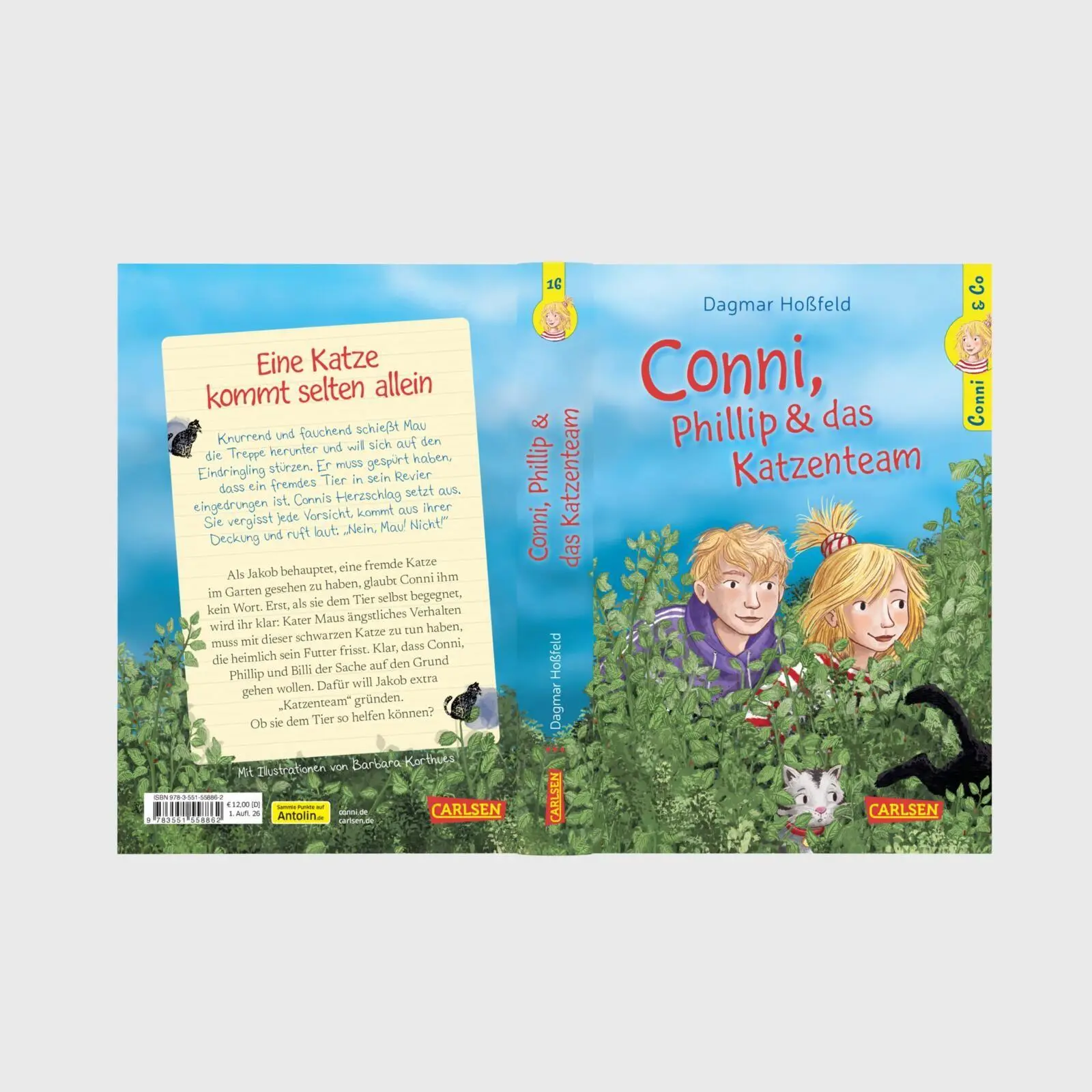 Bild: 9783551558862 | Conni &amp; Co 16: Conni, Phillip und das Katzenteam | Dagmar Hoßfeld