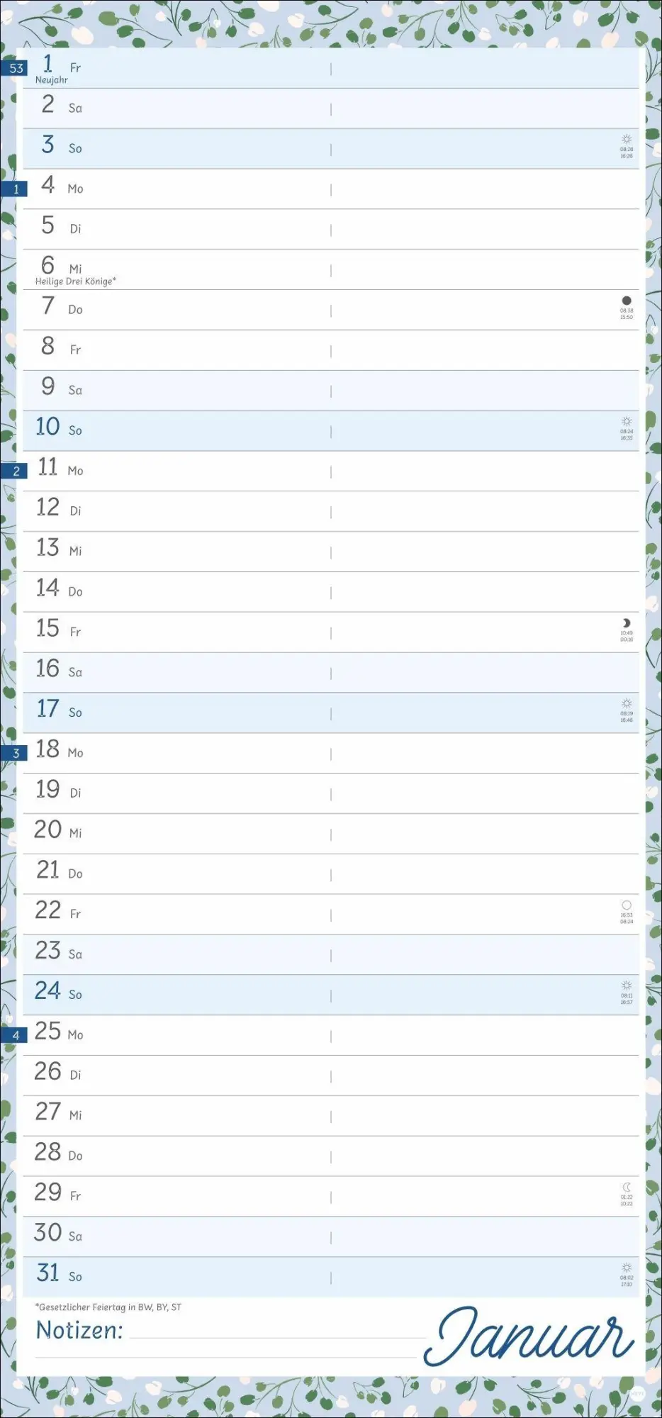 Bild: 9783756418862 | Deko-Mein Planer Flower Time 2027 | Kalender | 14 S. | Deutsch | 2027