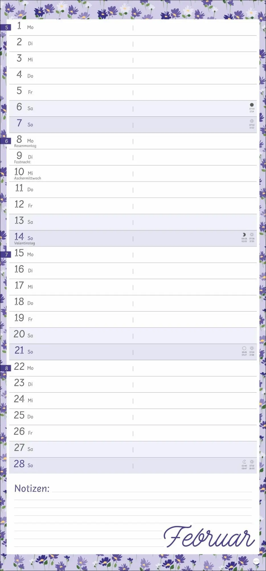Bild: 9783756418862 | Deko-Mein Planer Flower Time 2027 | Kalender | 14 S. | Deutsch | 2027