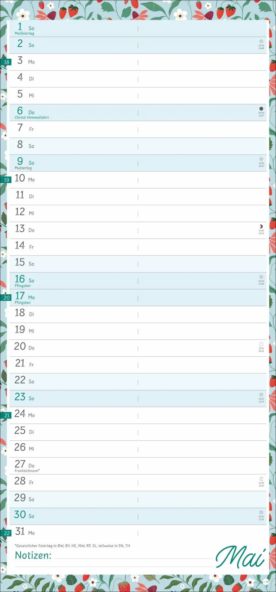 Bild: 9783756418862 | Deko-Mein Planer Flower Time 2027 | Kalender | 14 S. | Deutsch | 2027