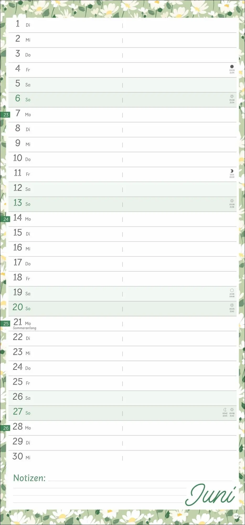 Bild: 9783756418862 | Deko-Mein Planer Flower Time 2027 | Kalender | 14 S. | Deutsch | 2027