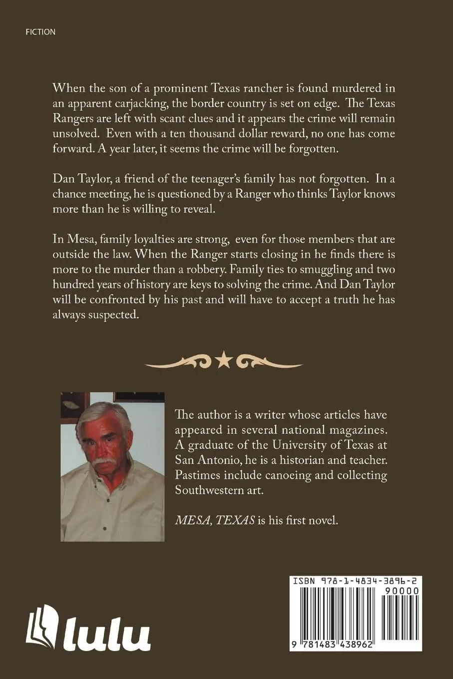Rückseite: 9781483438962 | Mesa, Texas | David Quanstrom | Taschenbuch | Kartoniert / Broschiert