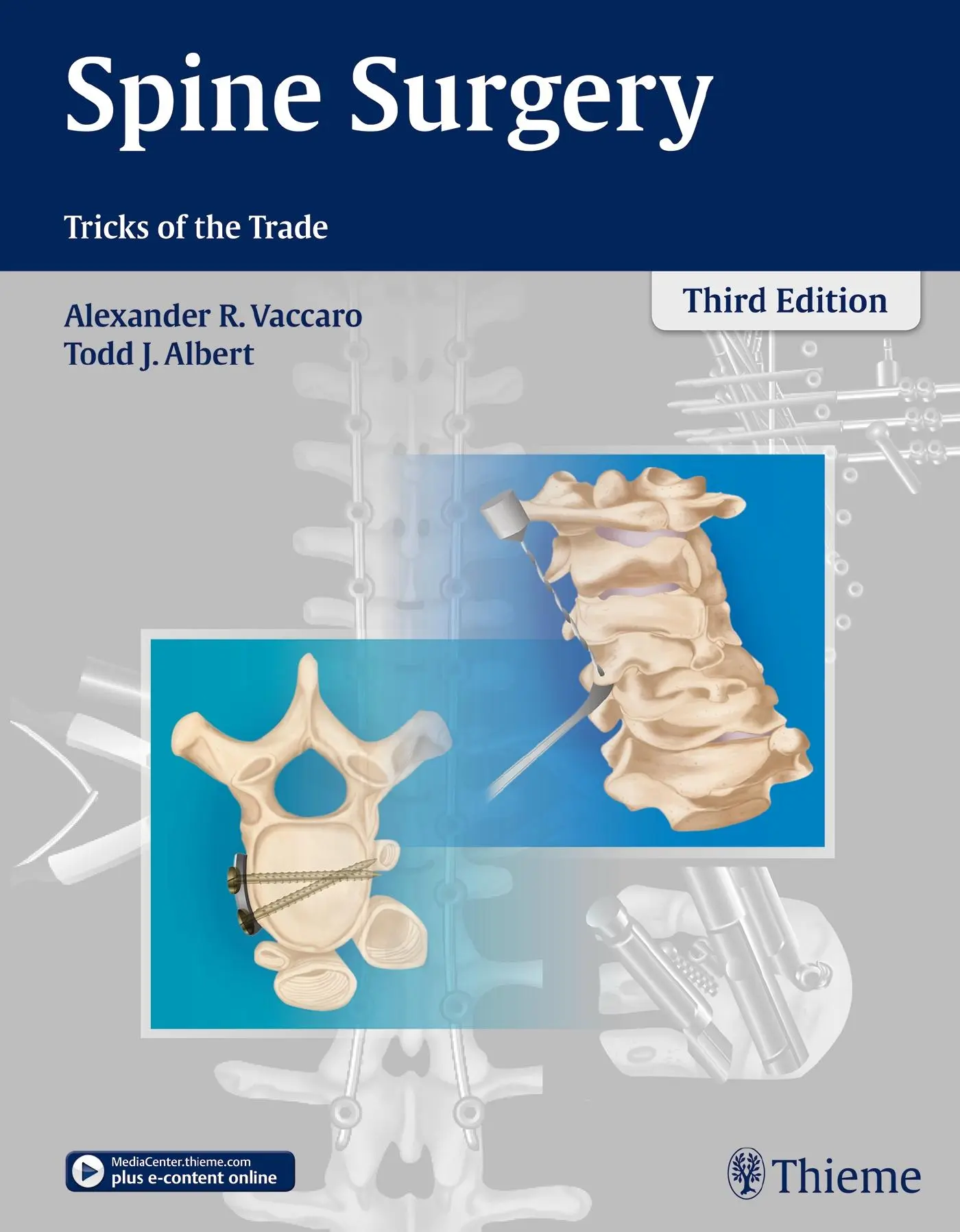 Cover: 9781604068962 | Spine Surgery | Tricks of the Trade | Alexander R Vaccaro (u. a.)
