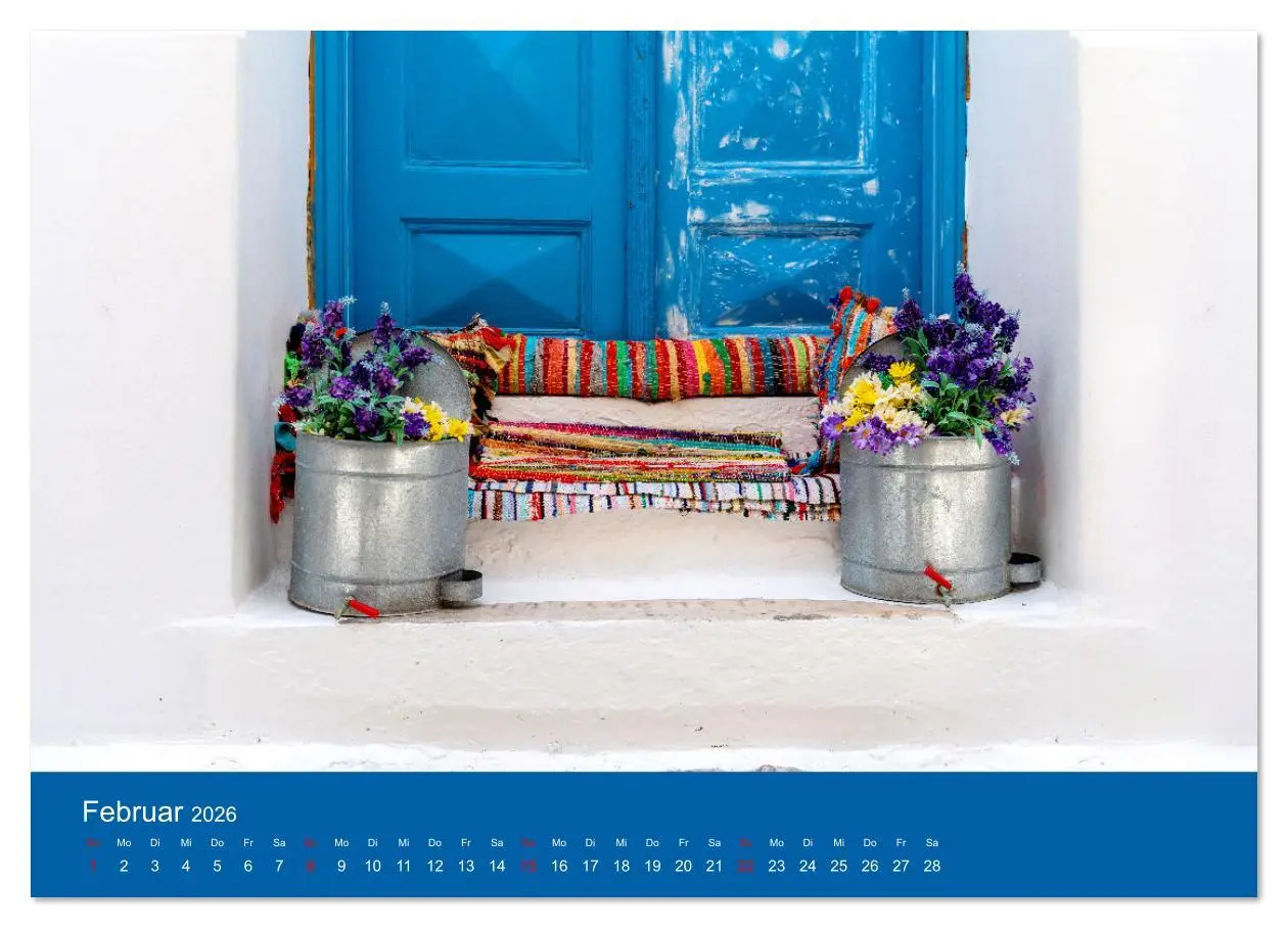 Bild: 9783457358962 | Griechenland - Mykonos Kalender (hochwertiger Premium Wandkalender...
