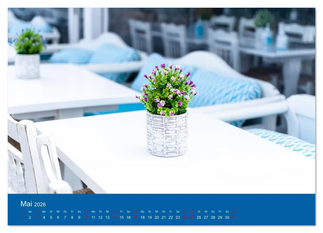 Bild: 9783457358962 | Griechenland - Mykonos Kalender (hochwertiger Premium Wandkalender...
