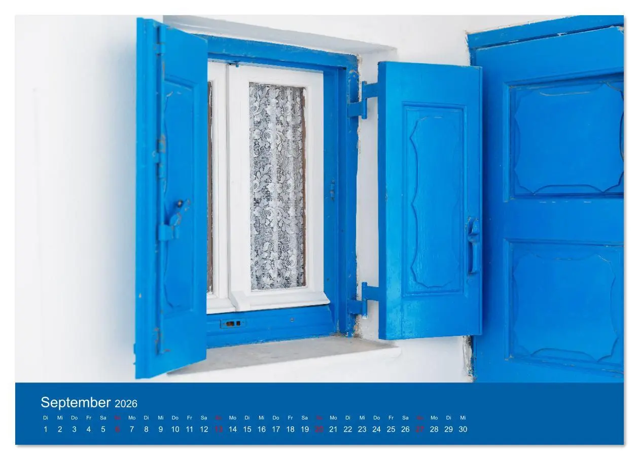 Bild: 9783457358962 | Griechenland - Mykonos Kalender (hochwertiger Premium Wandkalender...