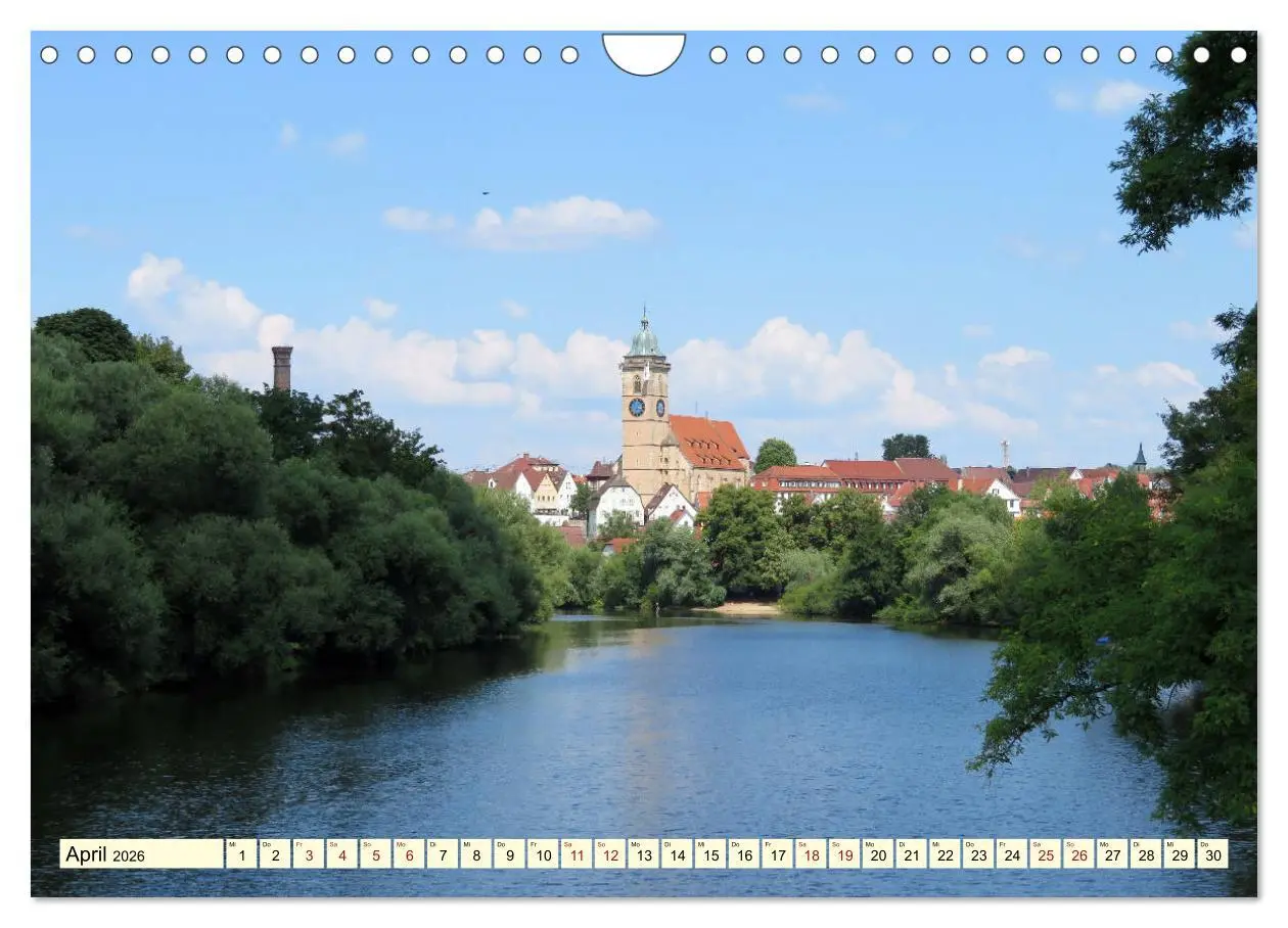 Bild: 9783457808962 | Sehenswertes im Schwaben-Land (Wandkalender 2026 DIN A4 quer),...